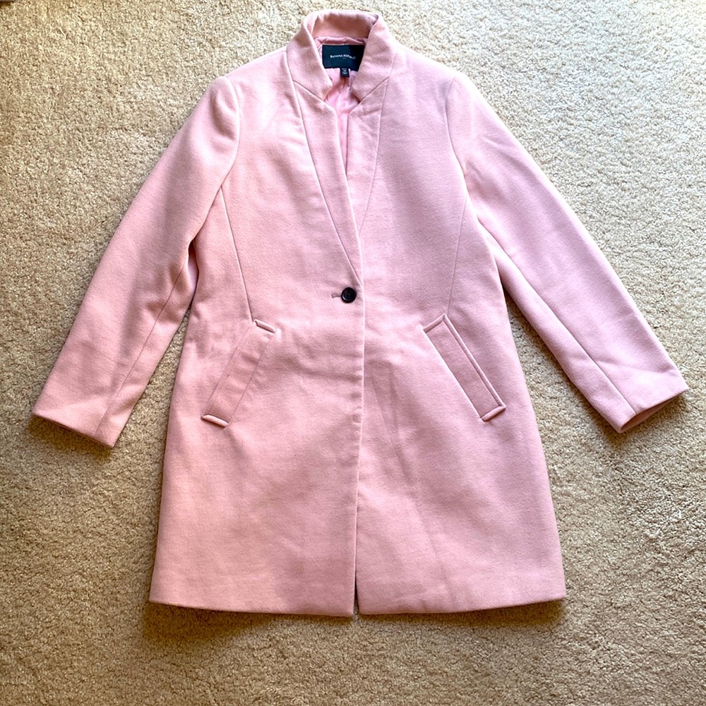 Banana Republic Pink Coat